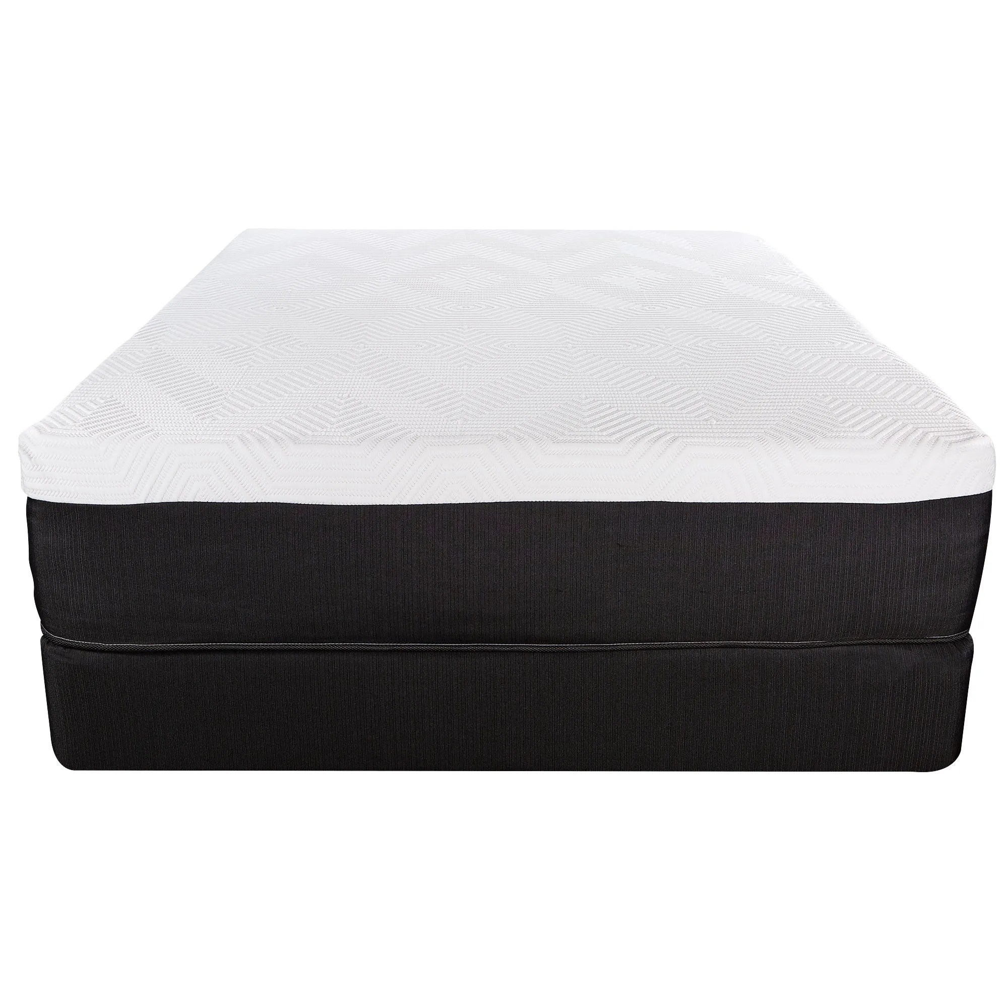 13" Hybrid Lux Memory Foam And Wrapped Coil Mattress Twin Xl