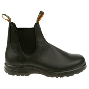 2058 Water-Resistant Leather Unisex Chelsea Boots