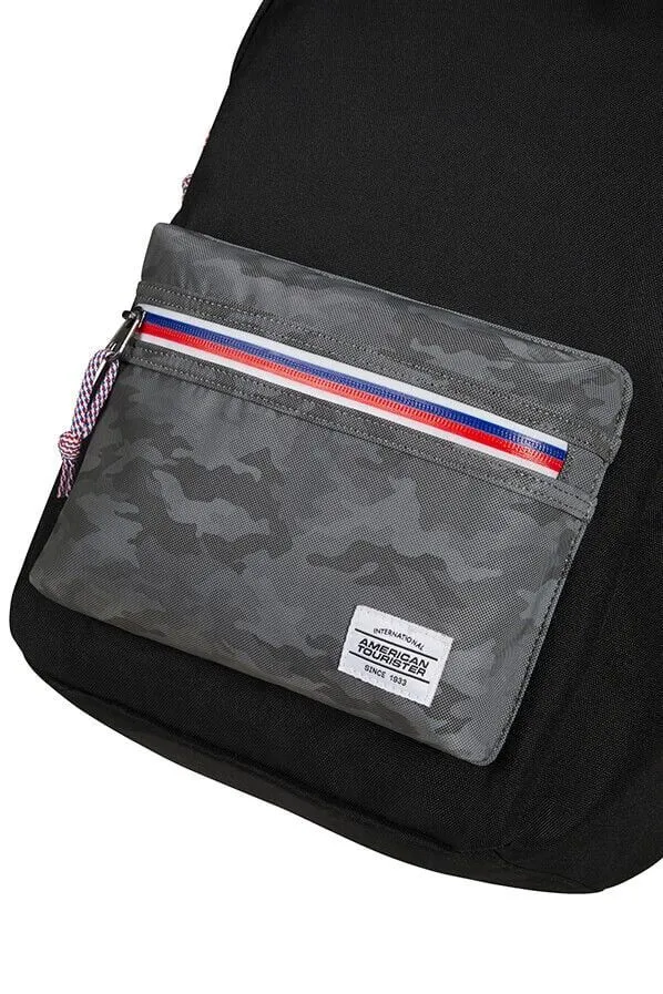 American Tourister UpBeat Backpack Zip | Camo Black