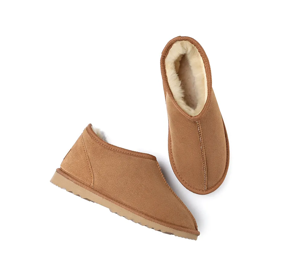 Australian Made Double-Faced Sheepskin Men Slippers