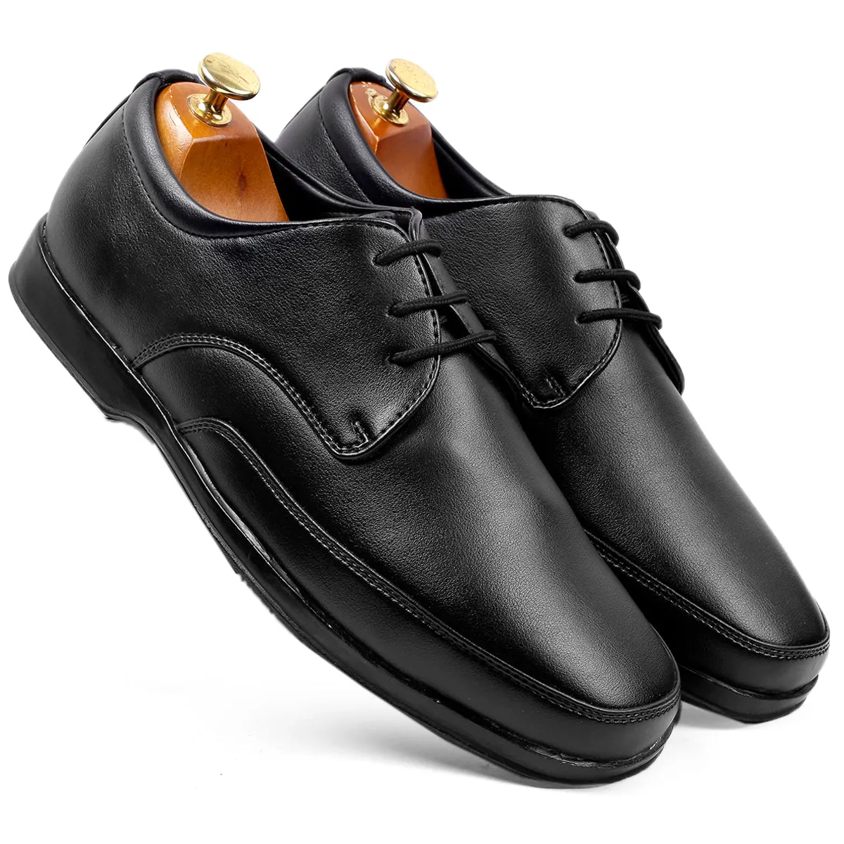 Bacca Bucci BOLTON Men Plus Size Formal lace-up Shoes with Superior Comfort (UK-11 to 13)