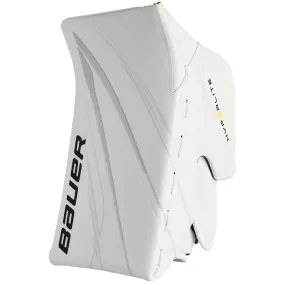 BAUER VAPOR HYPERLITE 2 SENIOR WHITE GOALIE BLOCKER