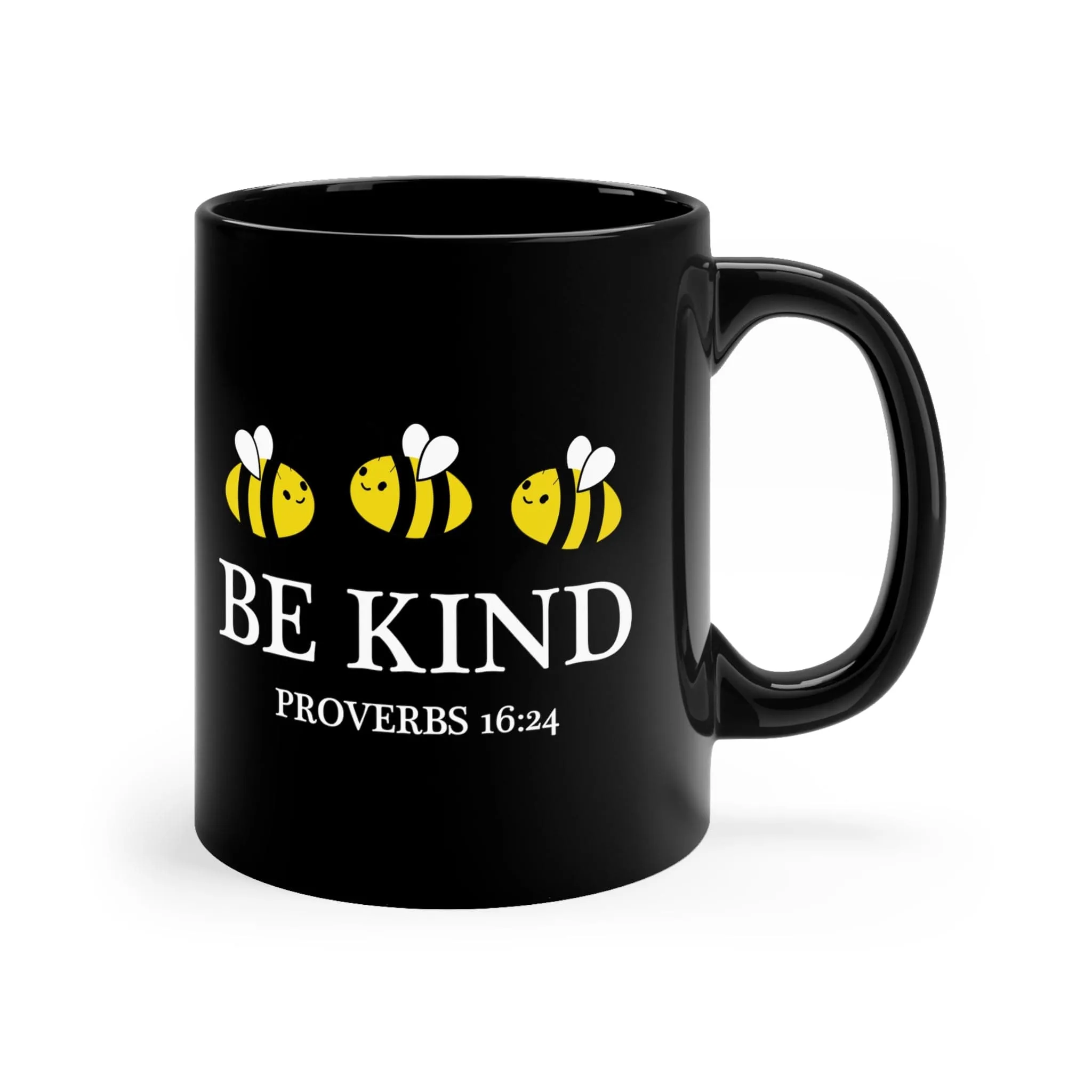 Be Kind 11oz Black Mug