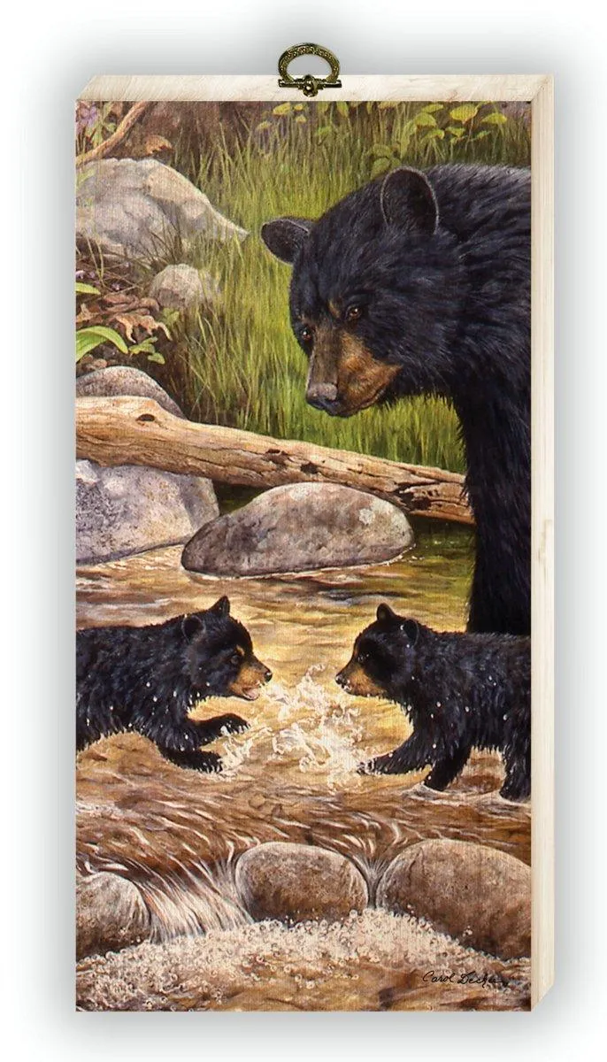 Bear Family Cutting Board