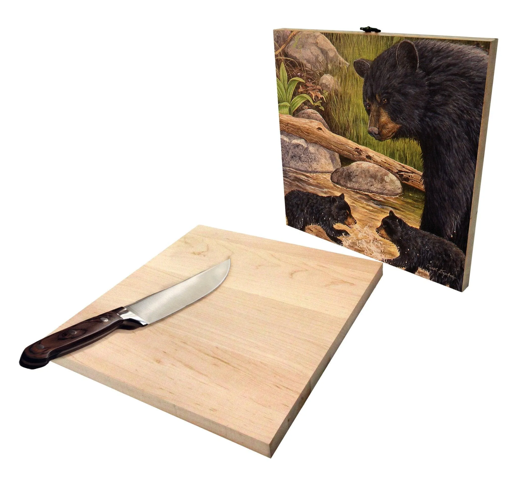 Bear Family Cutting Board