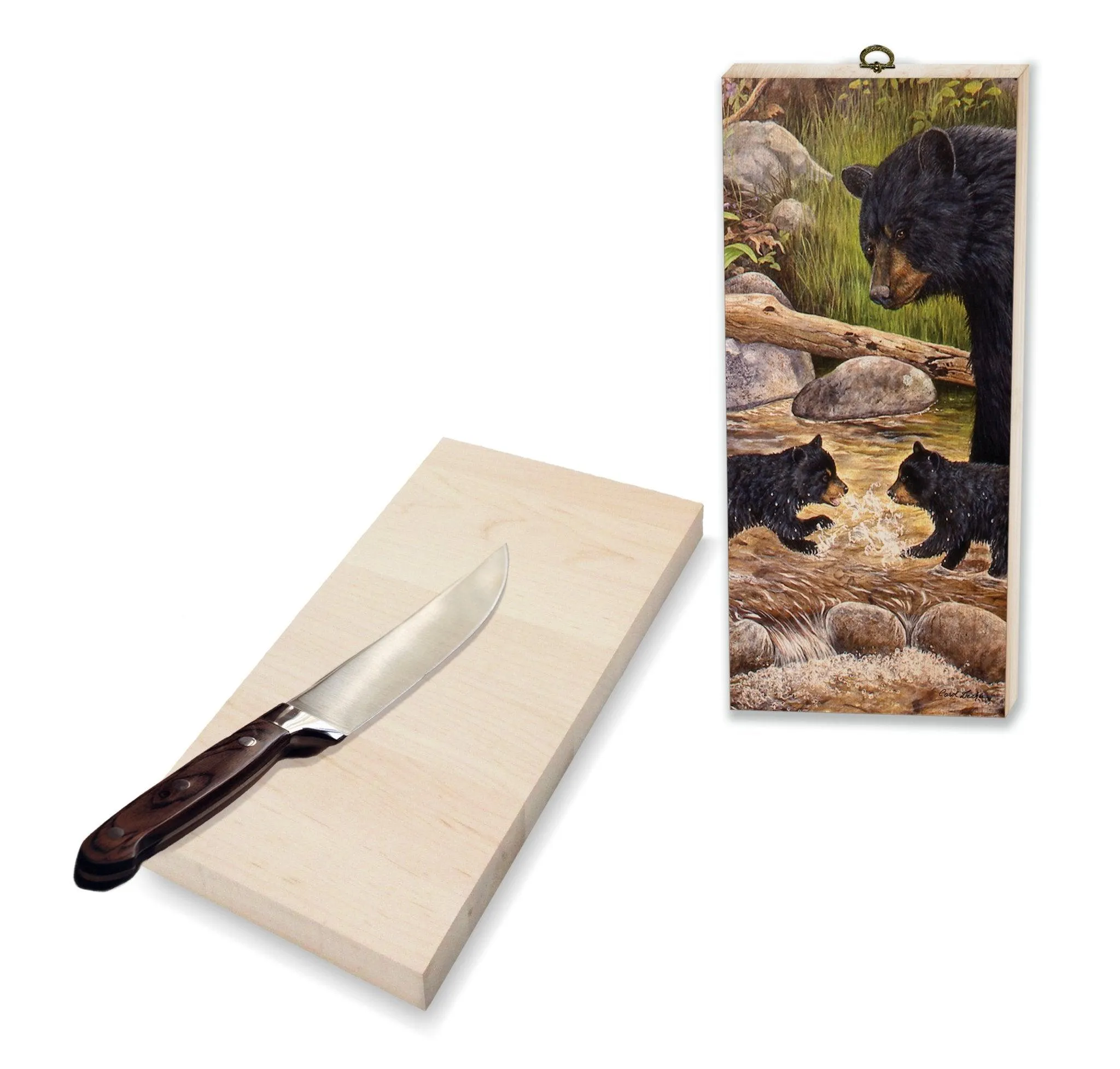 Bear Family Cutting Board