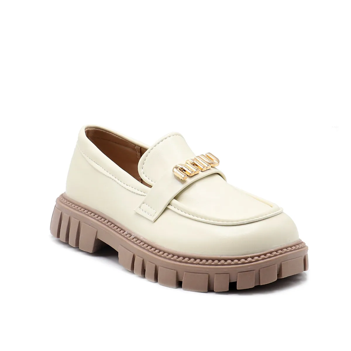 Beige Casual Moccassion G60015