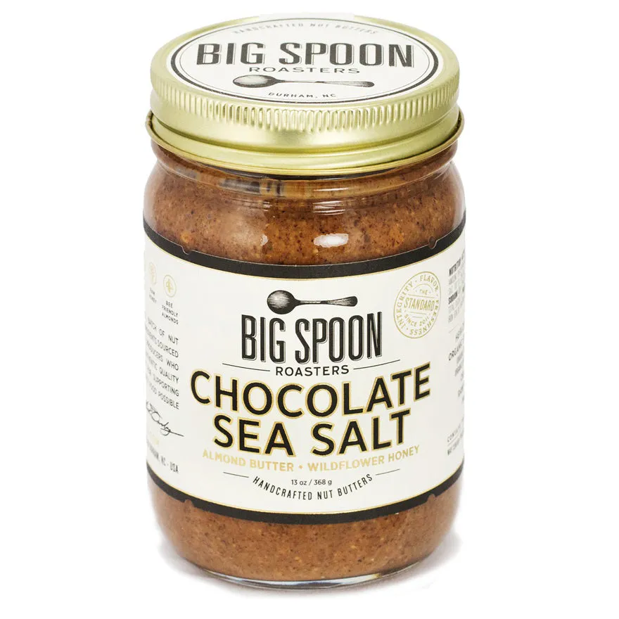 BIG SPOON ROASTERS - CHOCOLATE SEA SALT ALMOND WILDFLOWER NUT BUTTER