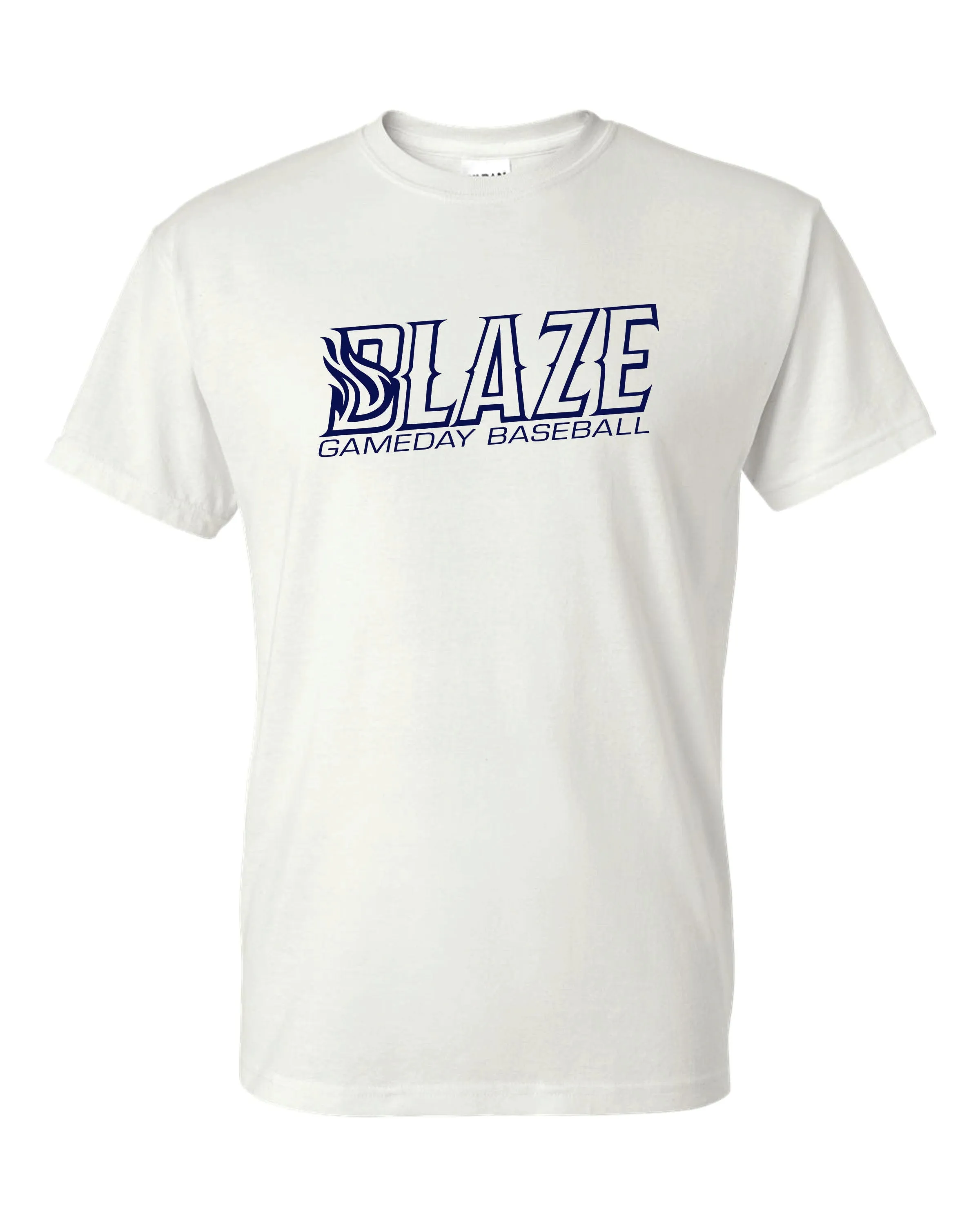 Blaze Baseball LOGO Basic Tee- Matte or Glitter