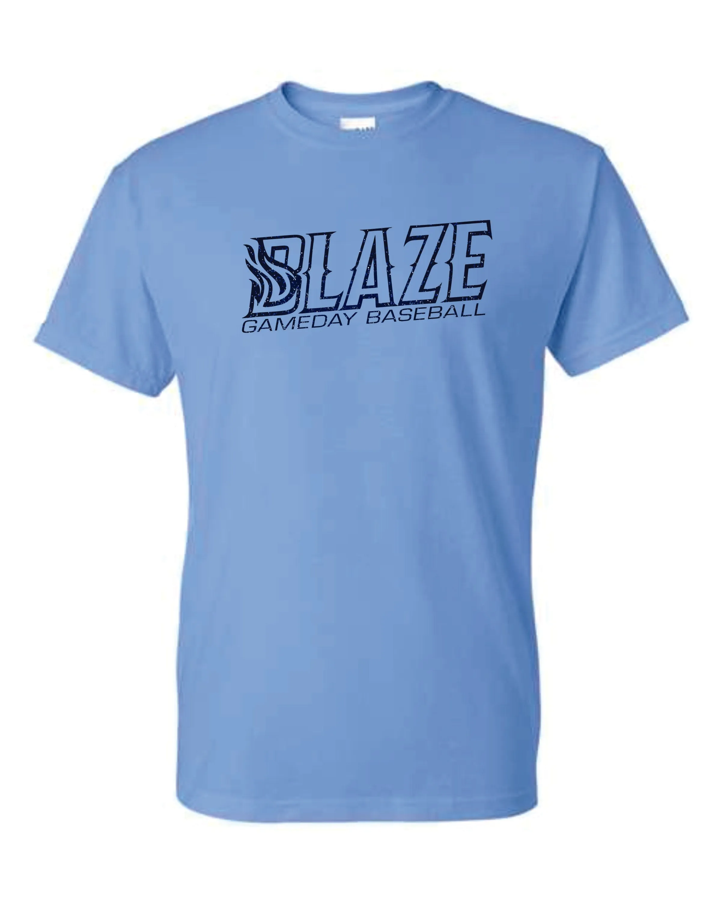 Blaze Baseball LOGO Basic Tee- Matte or Glitter