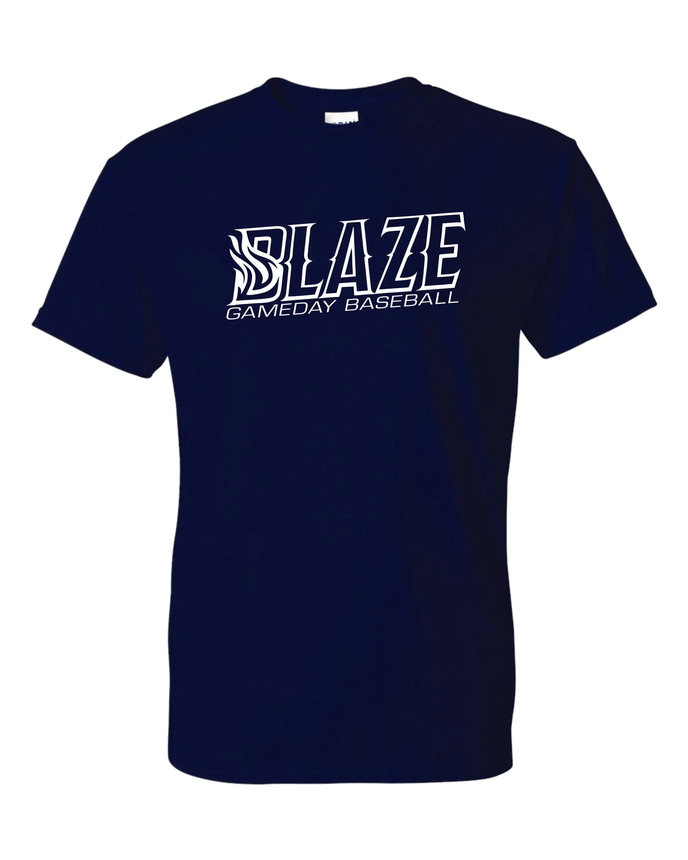 Blaze Baseball LOGO Basic Tee- Matte or Glitter