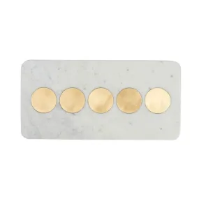 Board Casa Blanca - Gold/Marble