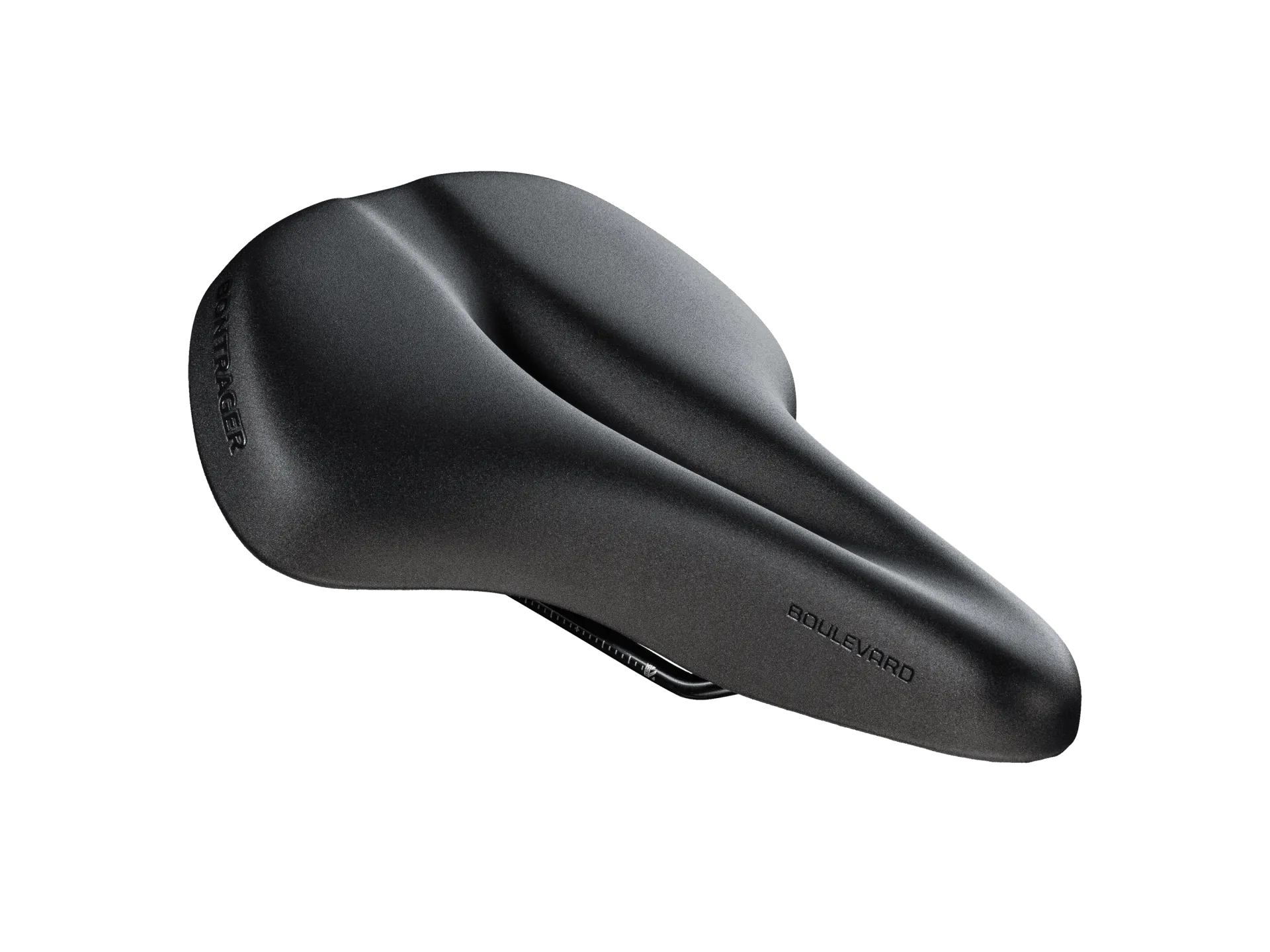 Boulevard Bike Saddle, Black 225mm