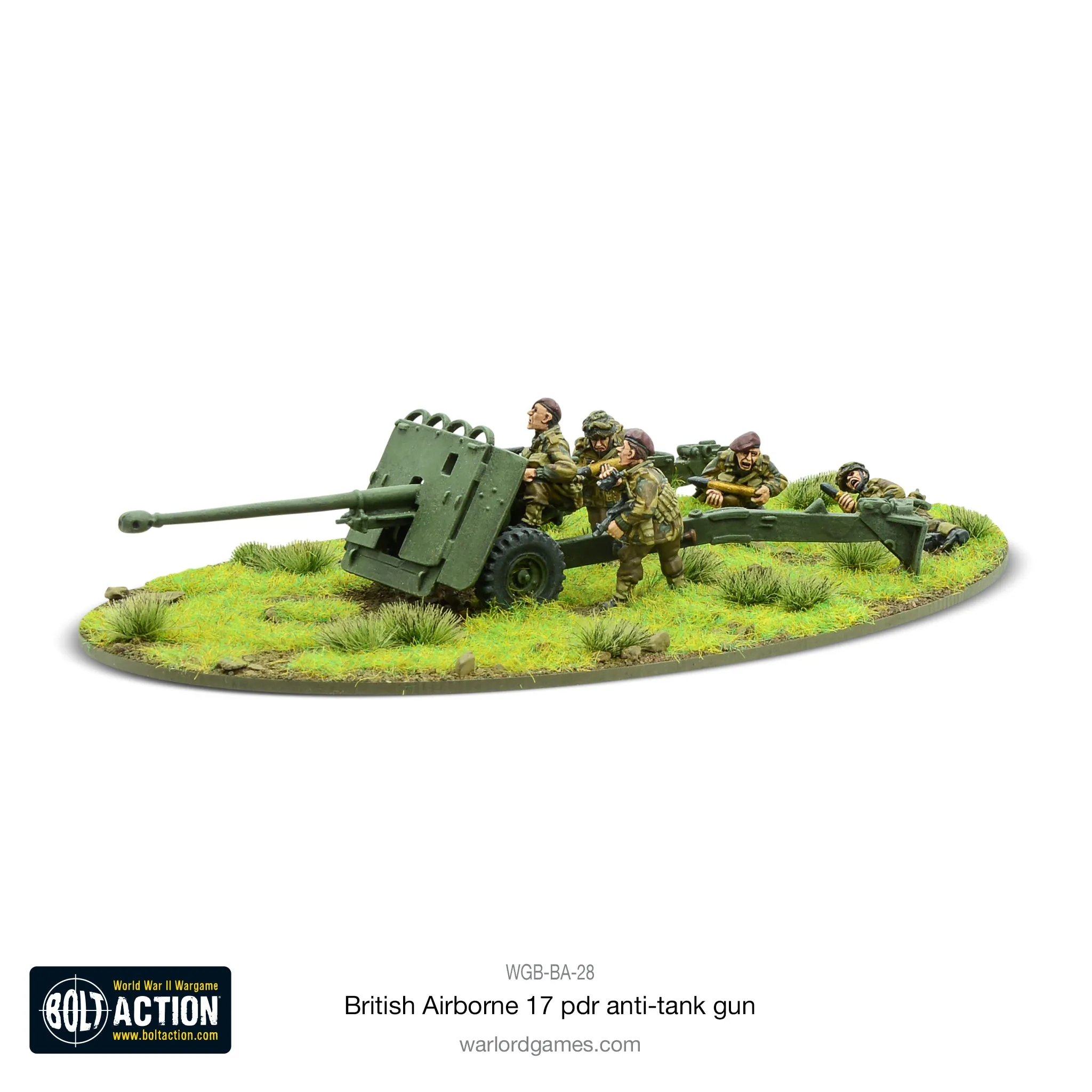 British Airborne 17 pdr anti-tank gun