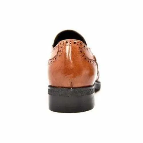 British Walkers Rick Men's Cognac Leather Slip On