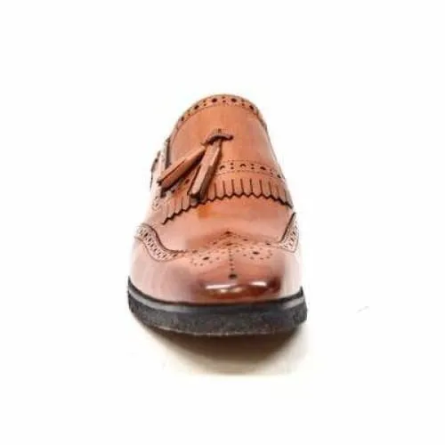 British Walkers Rick Men's Cognac Leather Slip On