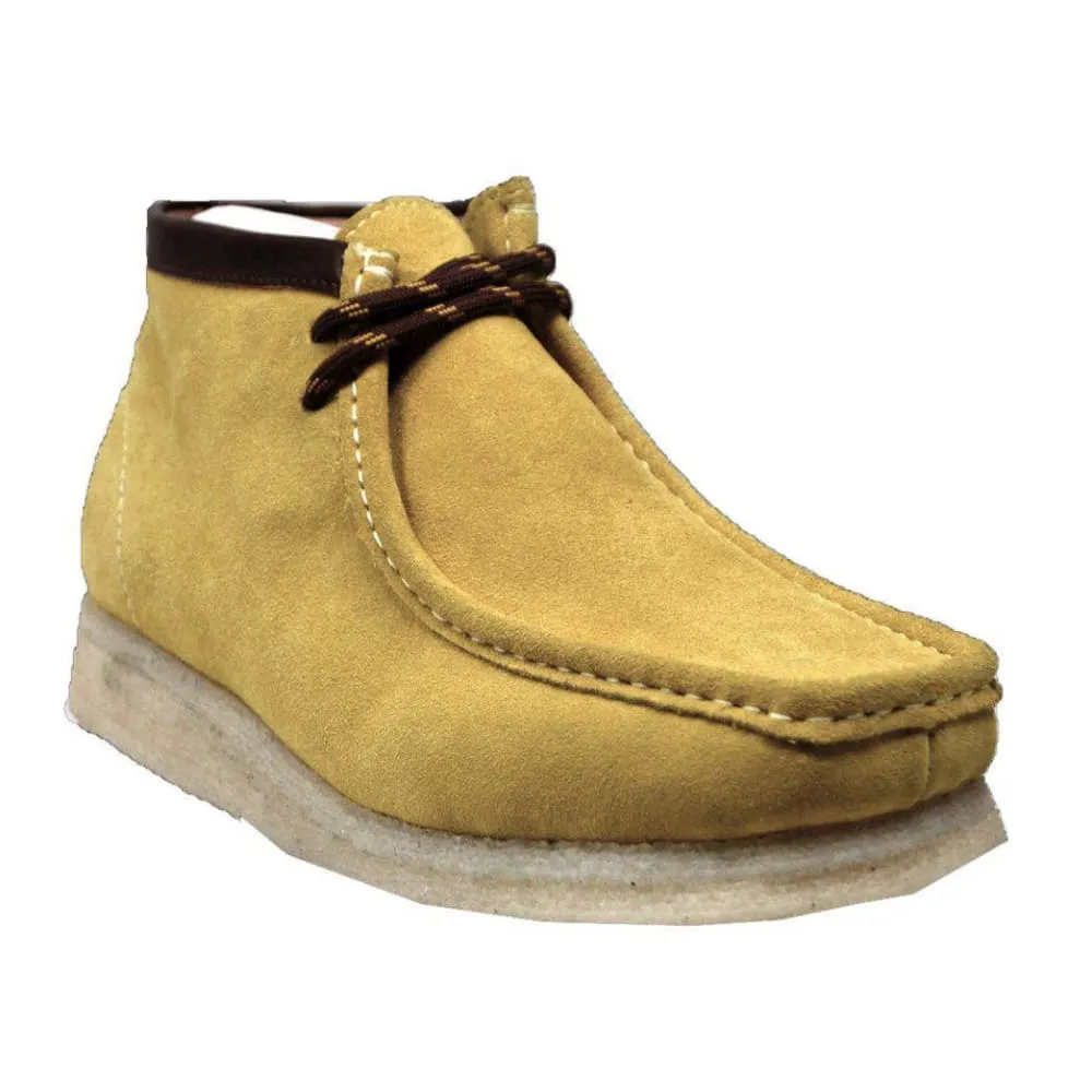 British Walkers Walker 200 Wallabee Boots Men's Limited Edition Leather and Suede Ankle Boots