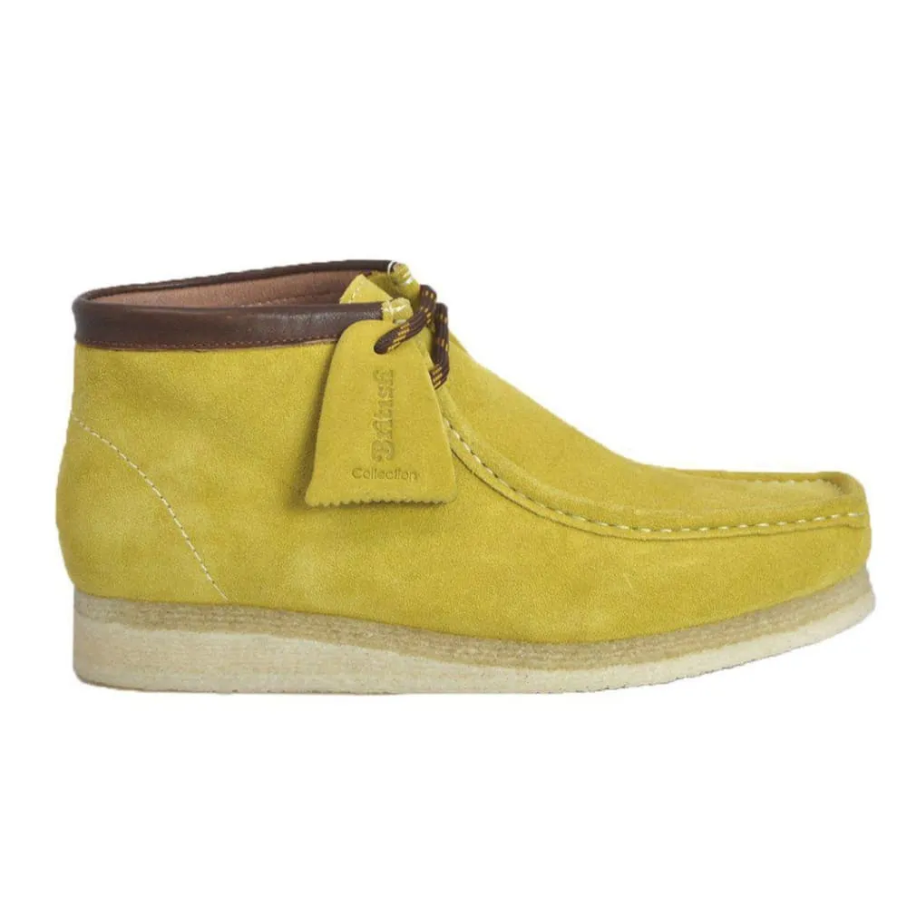 British Walkers Walker 200 Wallabee Boots Men's Limited Edition Leather and Suede Ankle Boots