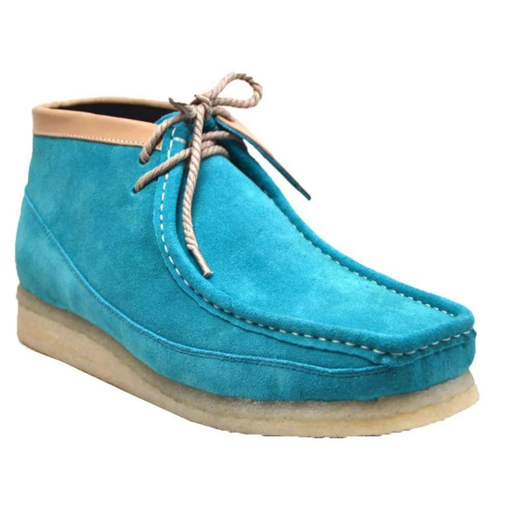 British Walkers Walker 200 Wallabee Boots Men's Limited Edition Leather and Suede Ankle Boots