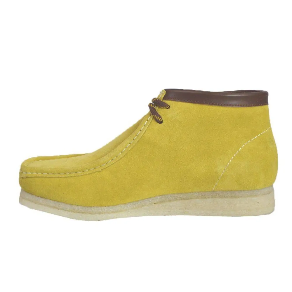 British Walkers Walker 200 Wallabee Boots Men's Limited Edition Leather and Suede Ankle Boots