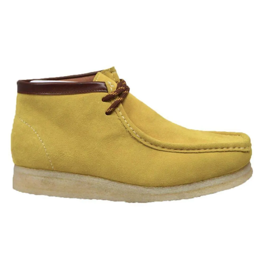 British Walkers Walker 200 Wallabee Boots Men's Limited Edition Leather and Suede Ankle Boots