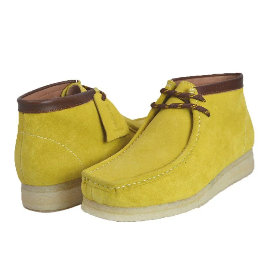 British Walkers Walker 200 Wallabee Boots Men's Limited Edition Leather and Suede Ankle Boots