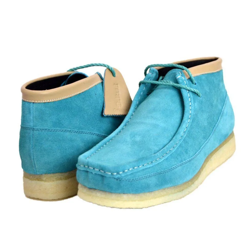 British Walkers Walker 200 Wallabee Boots Men's Limited Edition Leather and Suede Ankle Boots