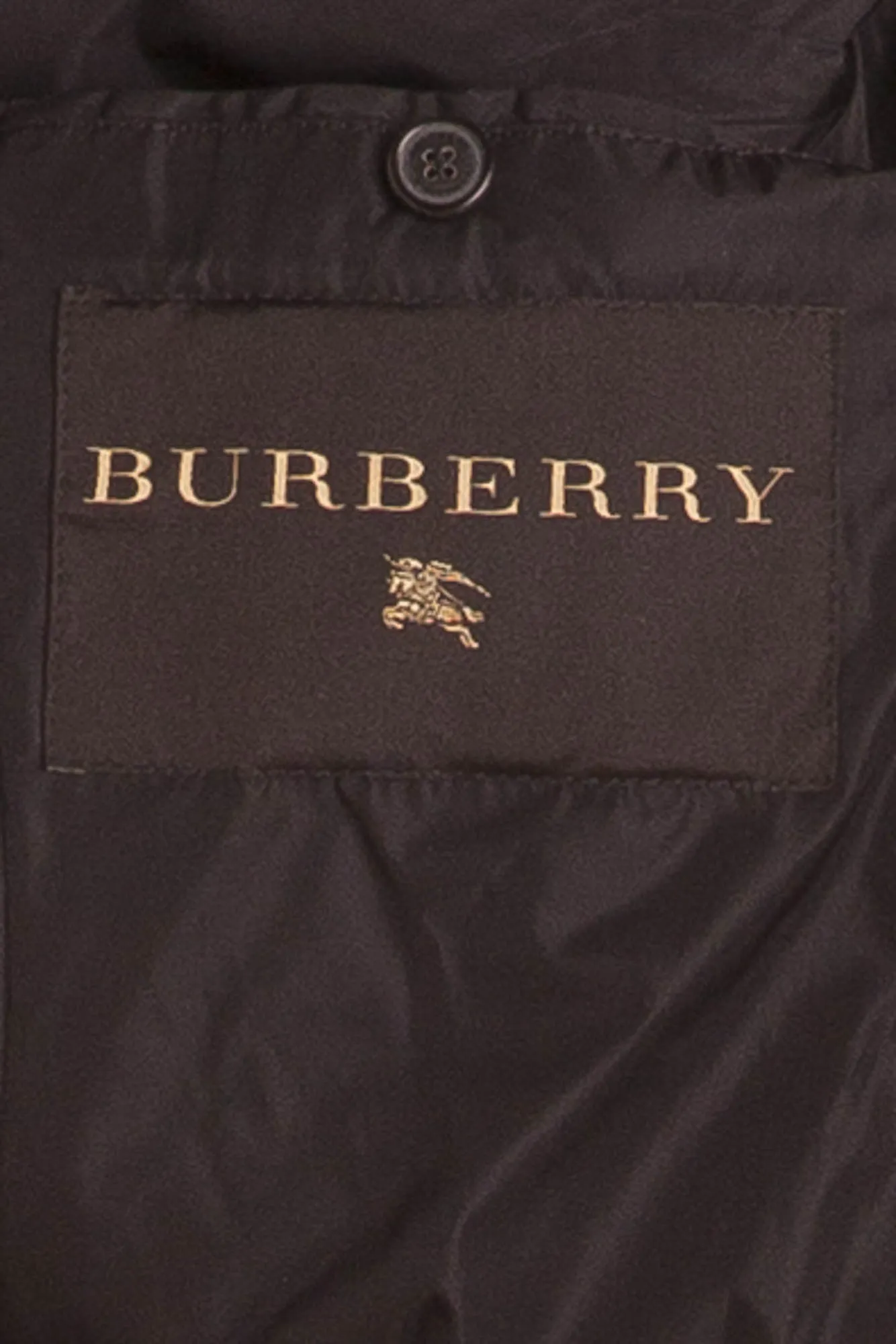 Burberry - As Seen on the 2007 Runway Collection, Black Zip Up Coat - IT 40