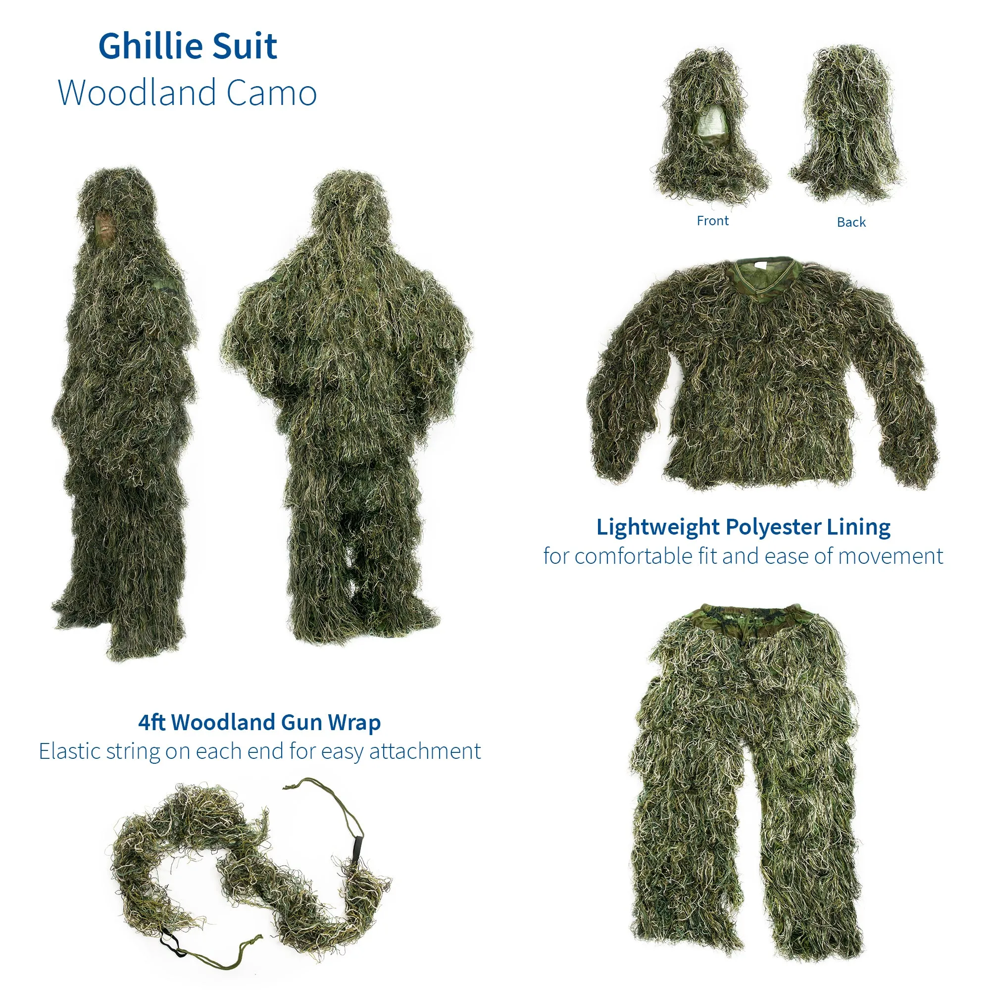 Camouflage Ghillie Suits