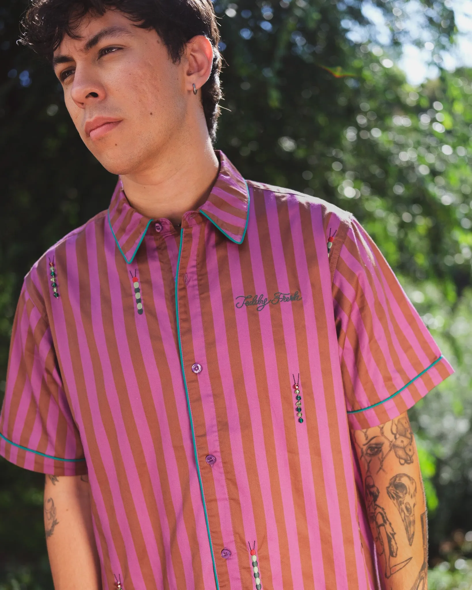 Caterpillar Stripe Shirt