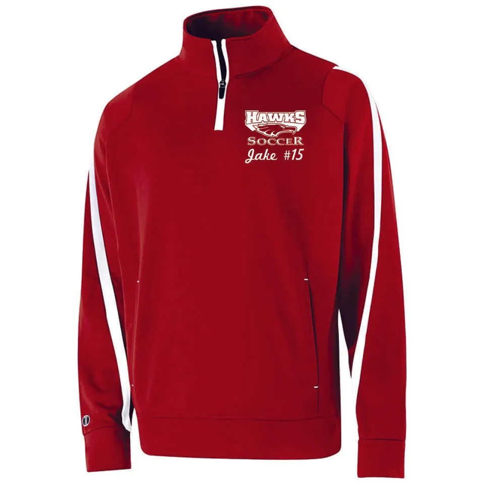 CO Hawks Determination 1/4 Zip Pullover- Ladies, Youth, Unisex Sizes