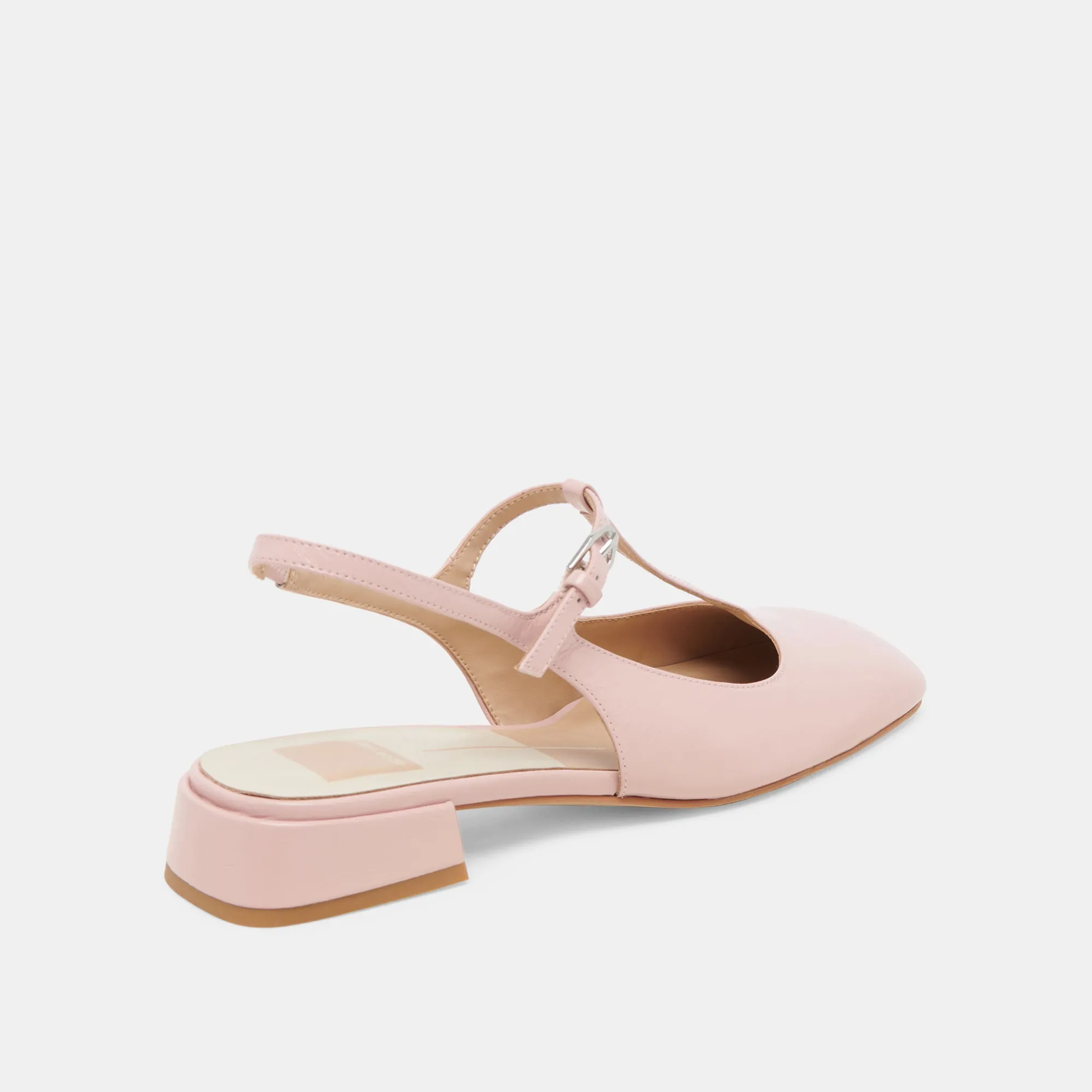 DEIDRA FLATS PINK CRINKLE PATENT LEATHER