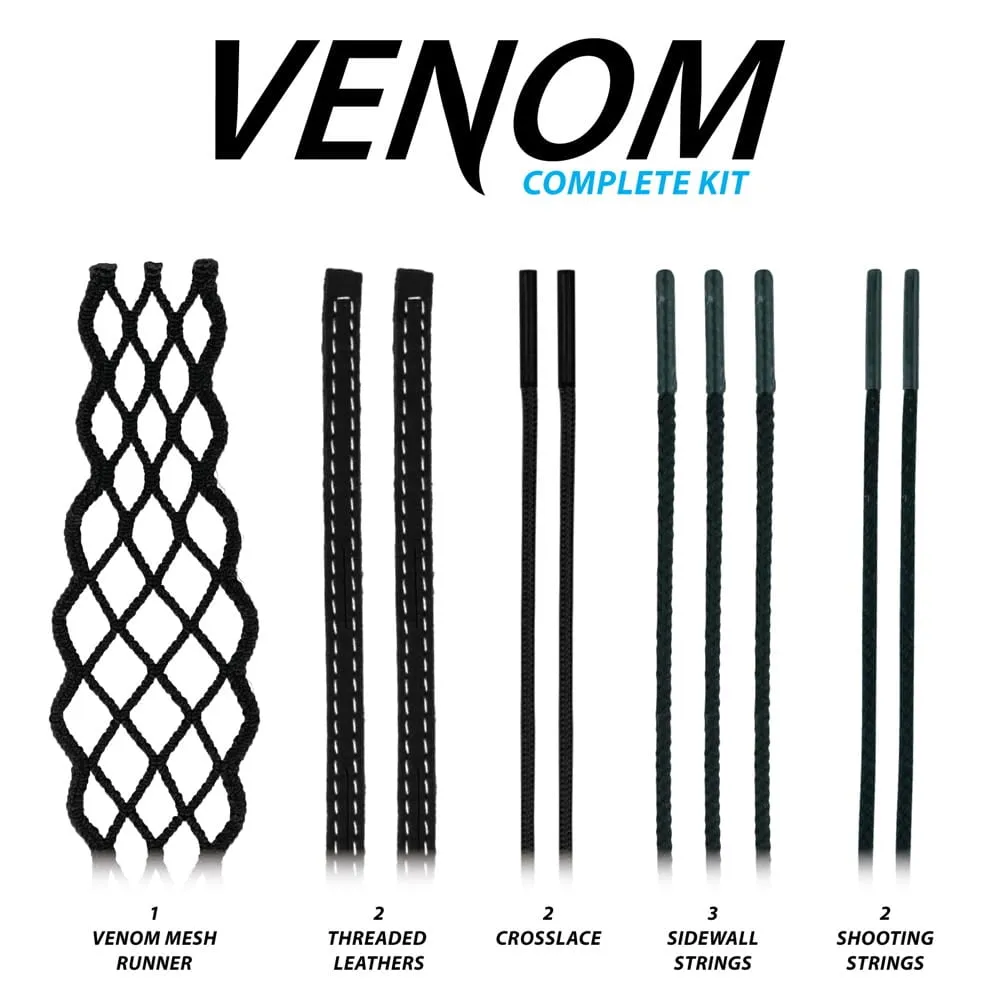 ECD Venom Mesh Runner Women's Lacrosse Mesh Stringing Kit