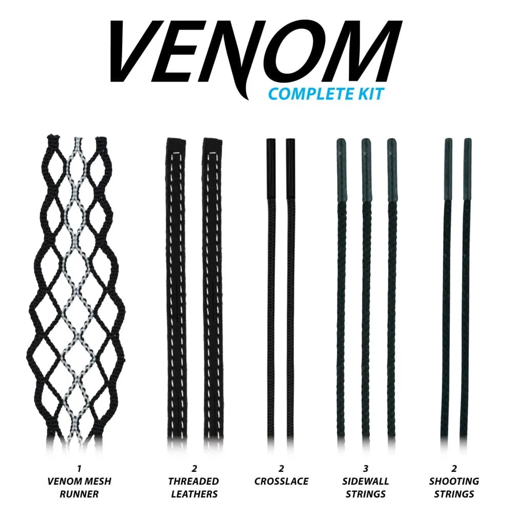 ECD Venom Mesh Runner Women's Lacrosse Mesh Stringing Kit