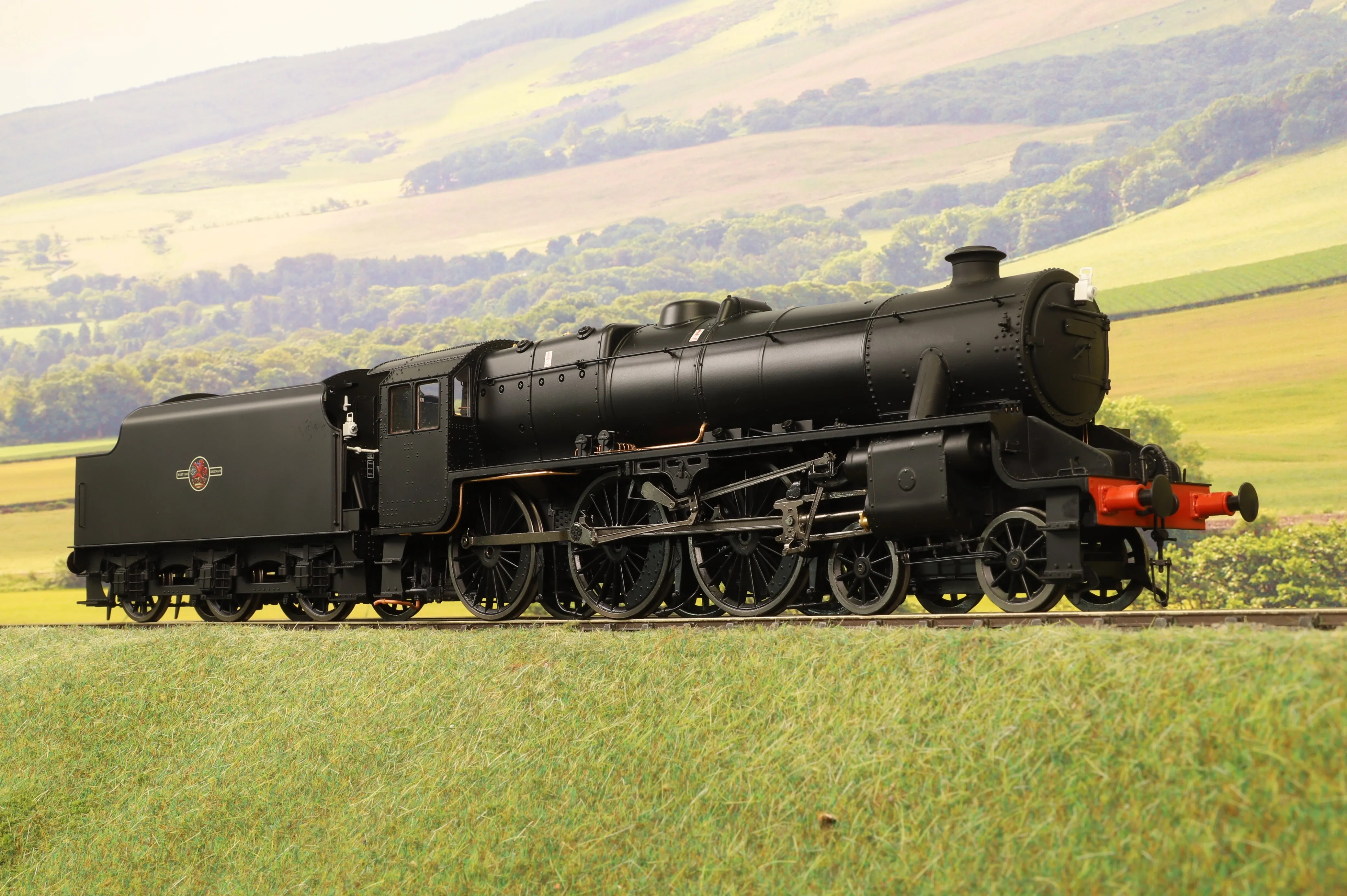 Ellis Clark Trains E1007U O Gauge Stanier Class 5 4-6-0 "Black 5", Plain BR Black, 'Un-numbered', Welded Tender