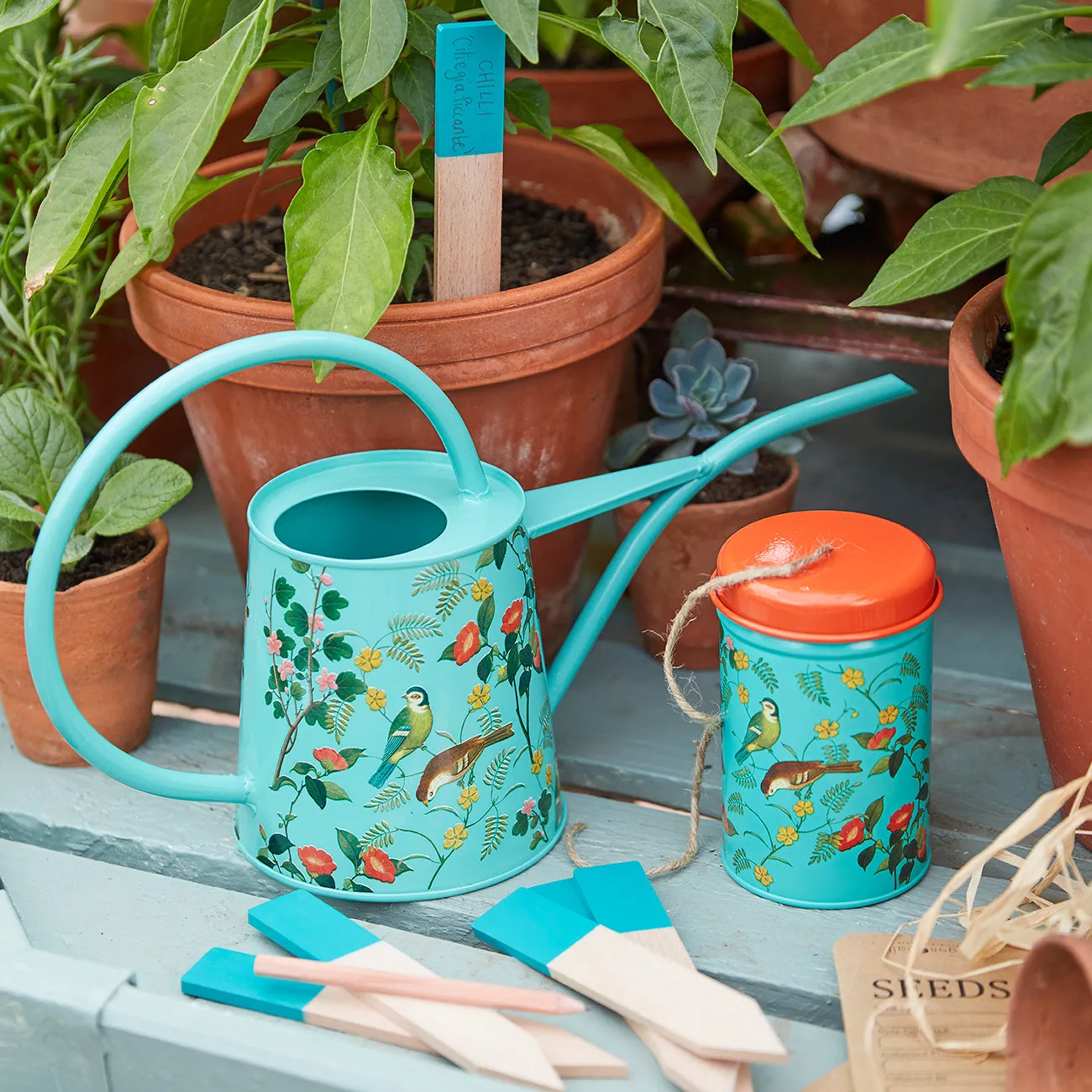 Flora and Fauna Indoor Watering Can