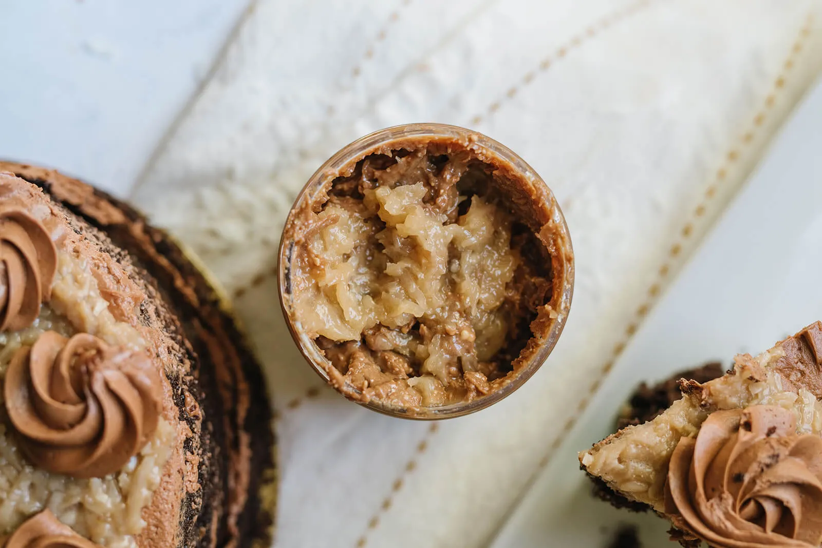 German Chocolate Cake Peanut Butter