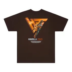 GODZILLA WARM LOGO SHIRT (CHOCOLATE)