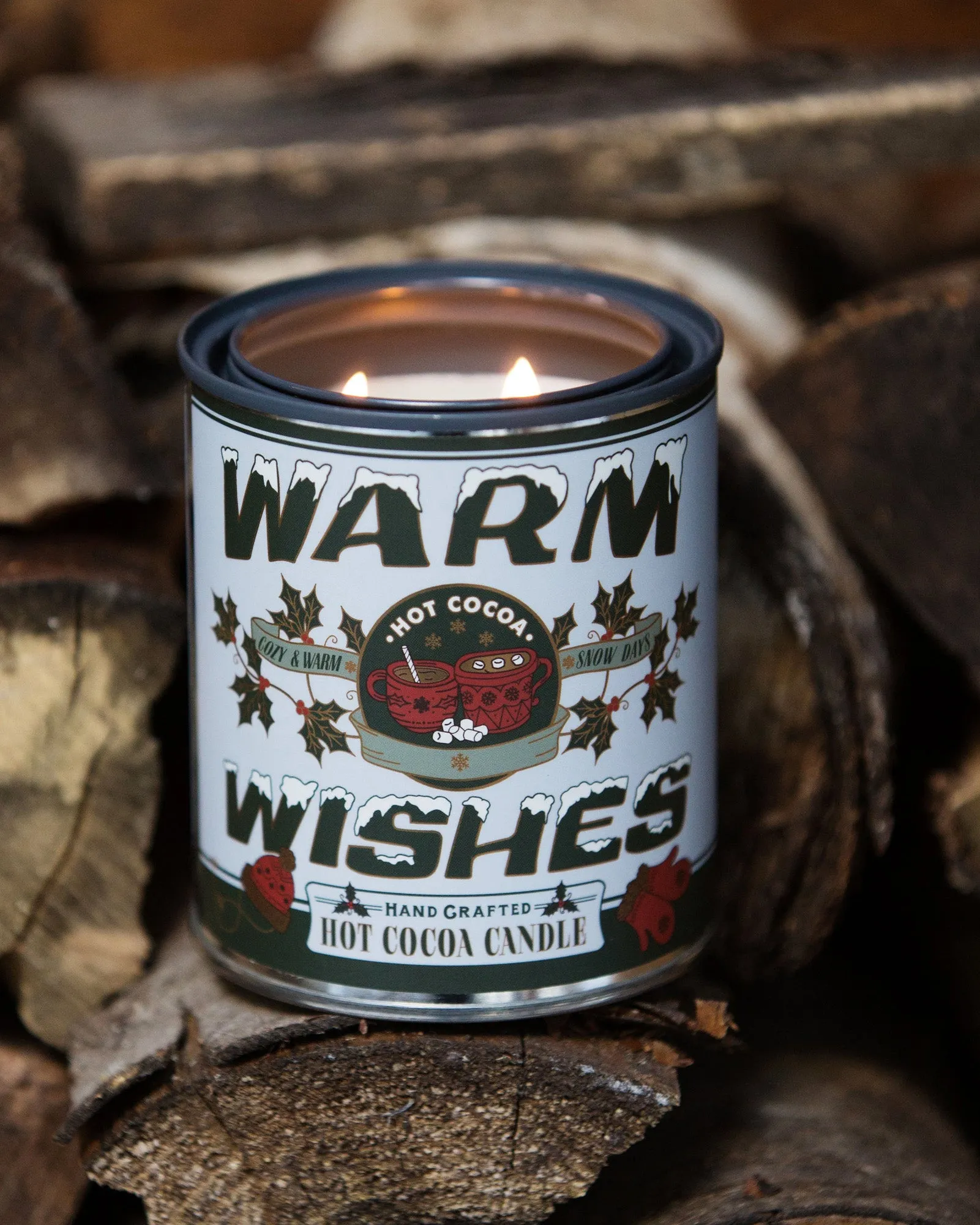 Good & Well Supply Co. Seasons Greetings Soy Candle - Warm Wishes