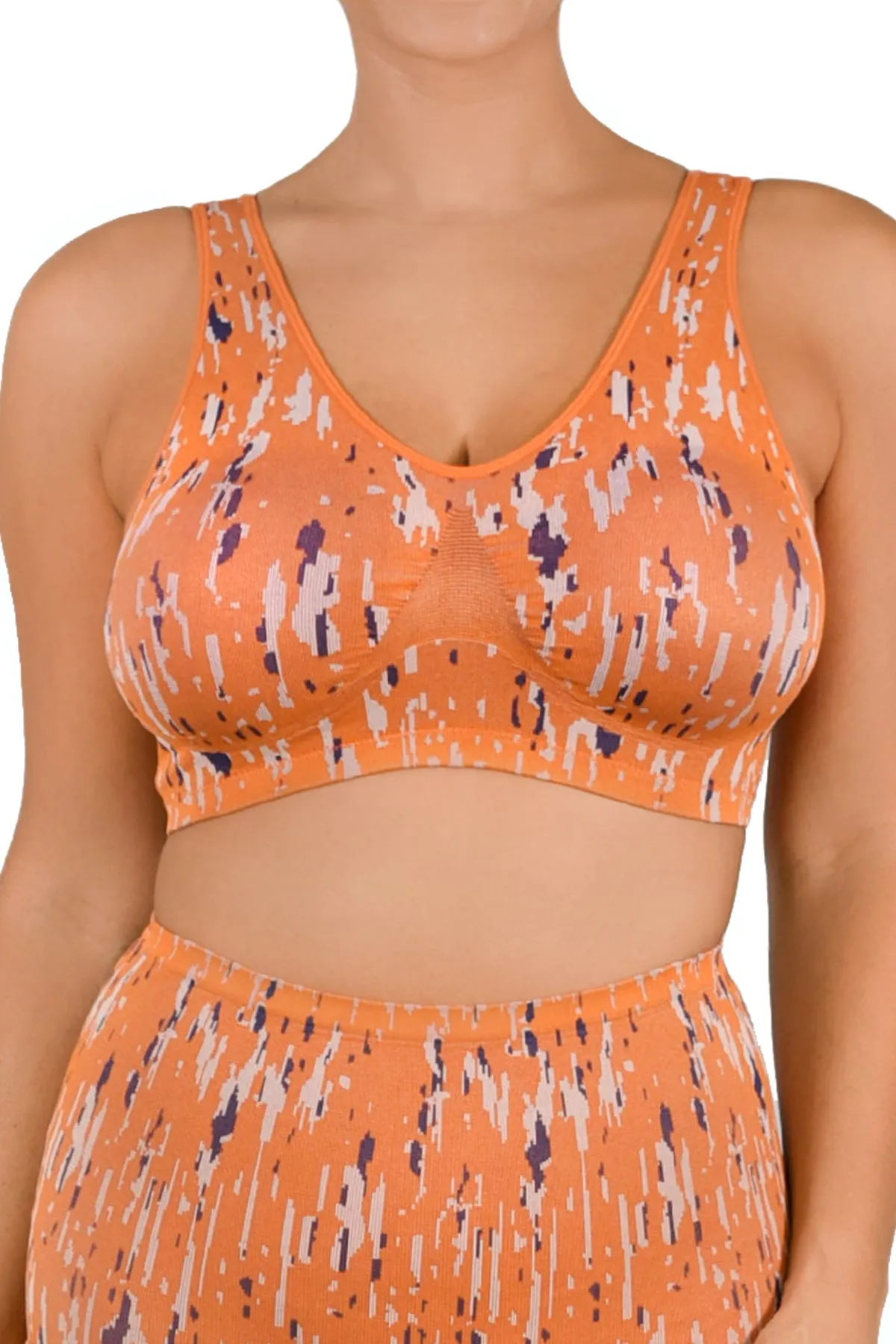 Jacquard Ahh Bra® with Back Closure