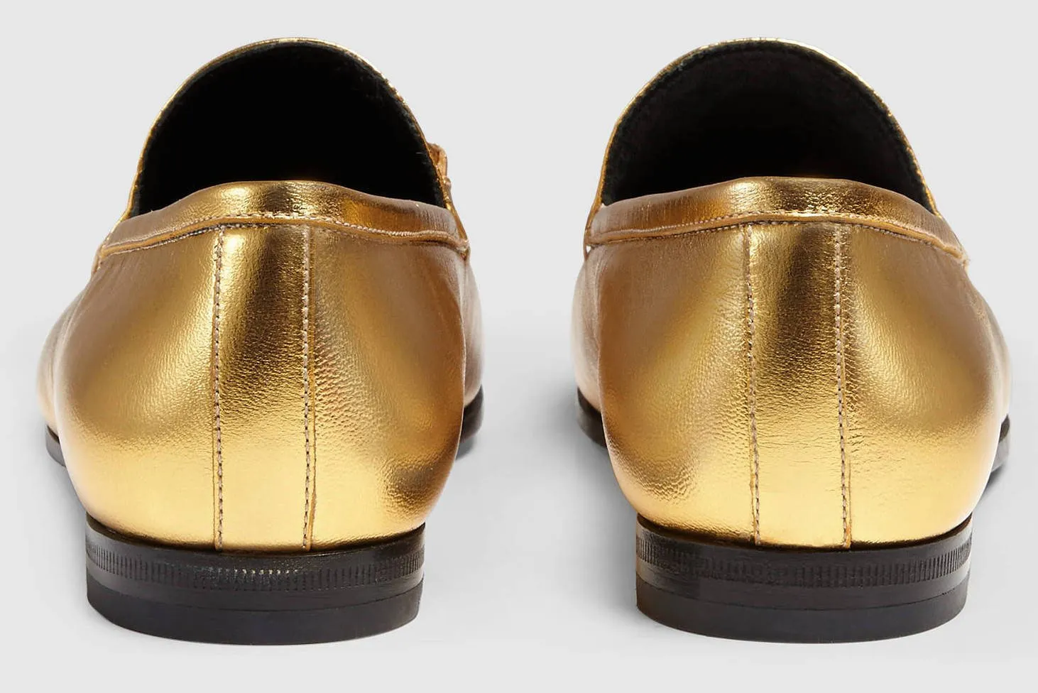 'Jordaan' Metallic Leather Loafers - (Purple, Gold, Silver)