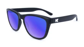 Knockaround Sunglasses | Premiums | Black / Moonshine