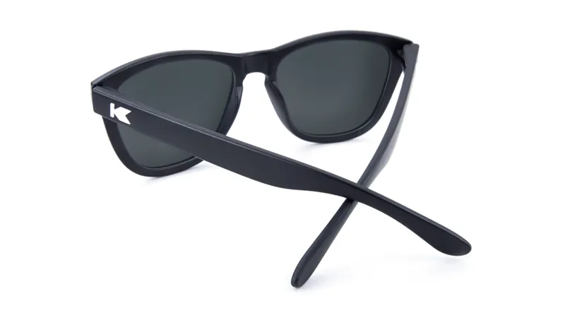 Knockaround Sunglasses | Premiums | Black / Moonshine