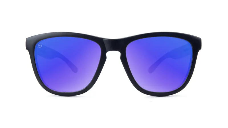 Knockaround Sunglasses | Premiums | Black / Moonshine