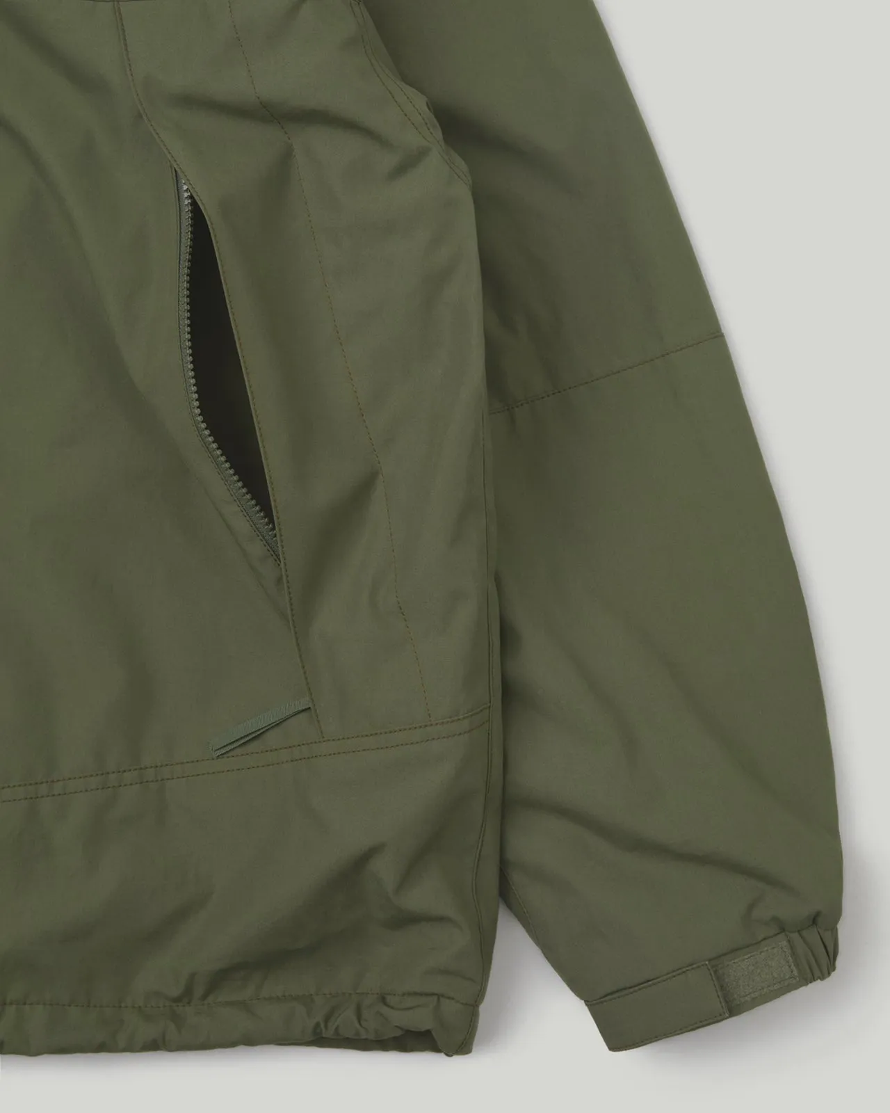 Lined Wind Parka Olive