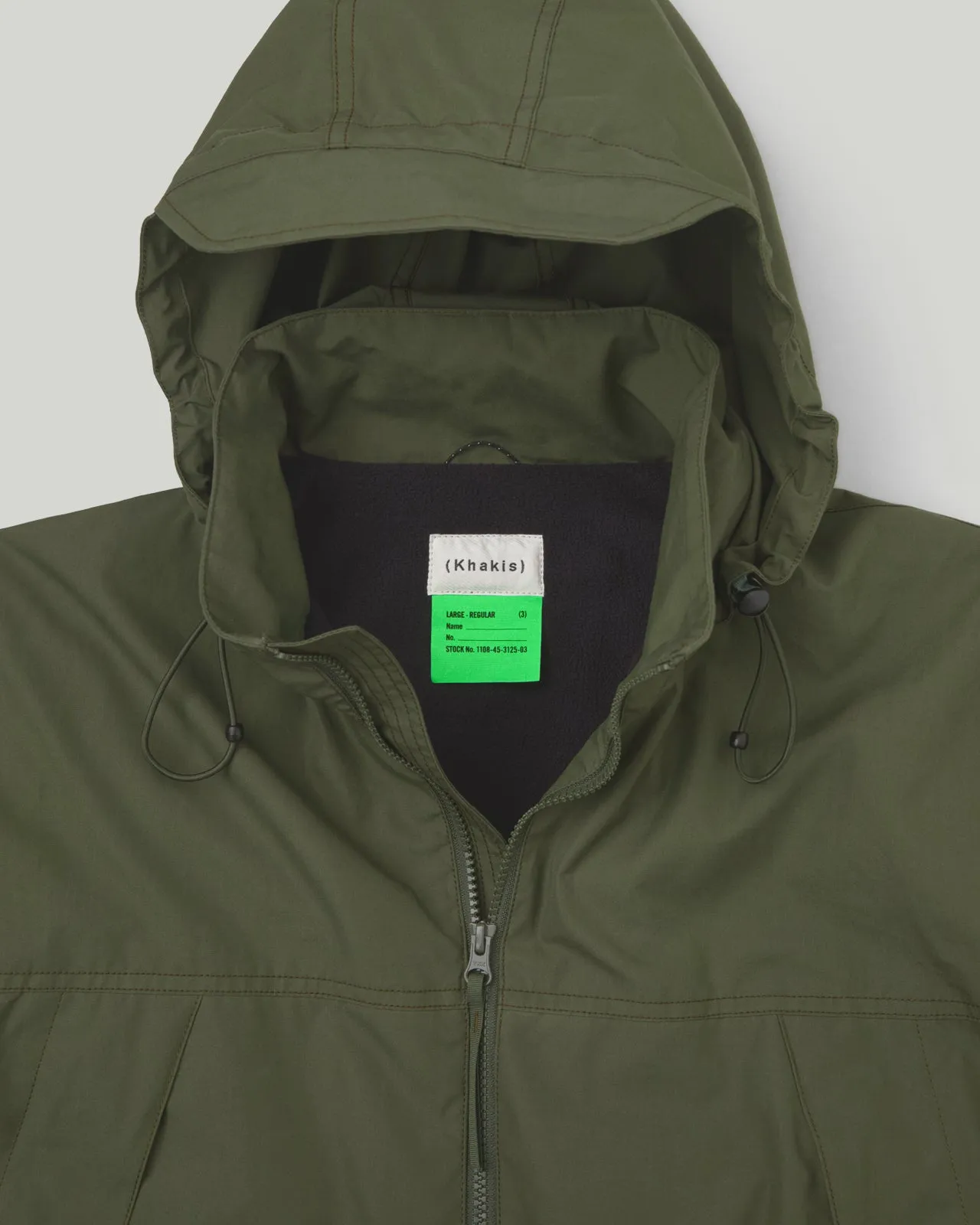 Lined Wind Parka Olive