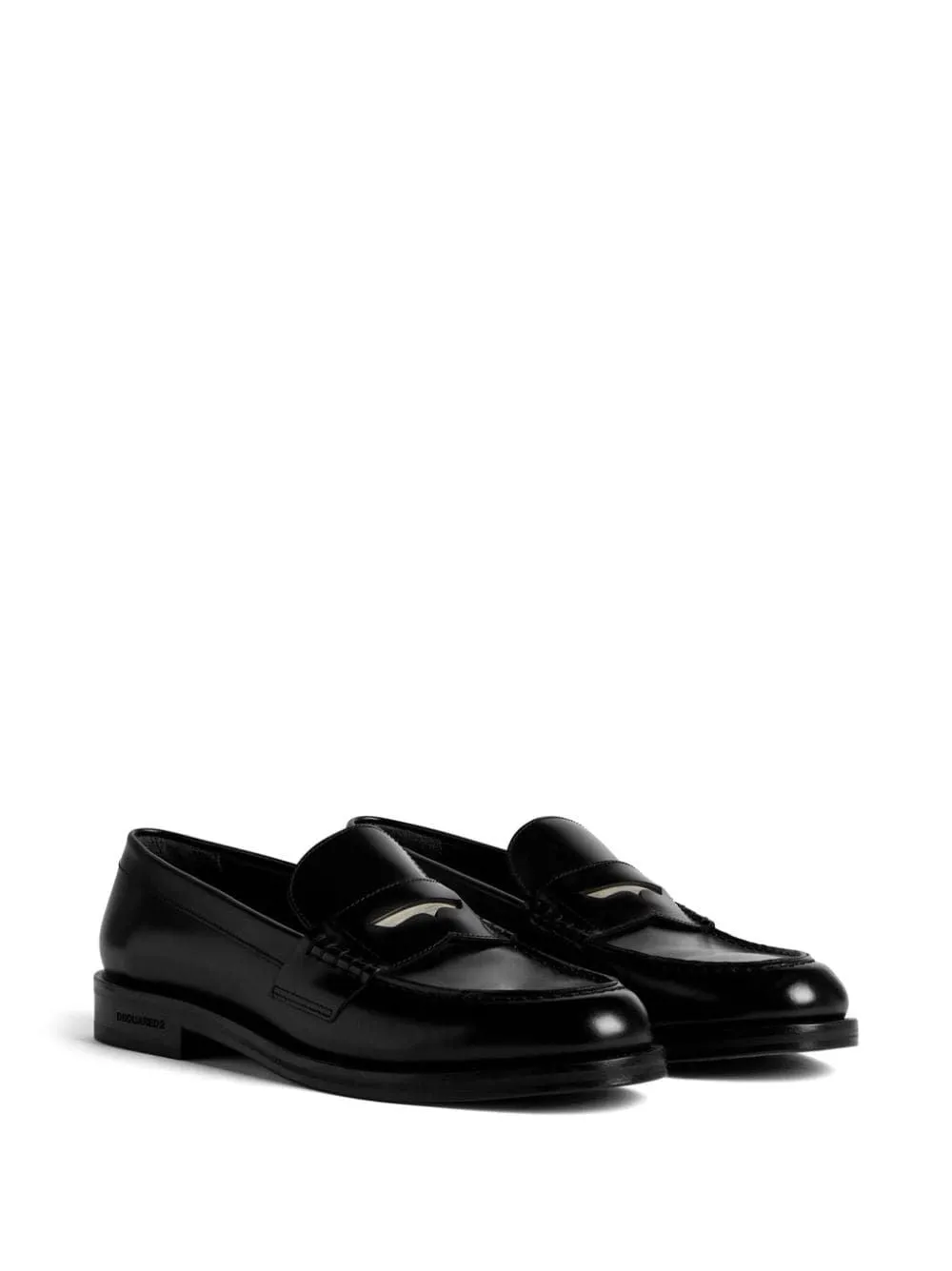 LOAFERS ABRASIVATO TARGHETTA DSQUARED2