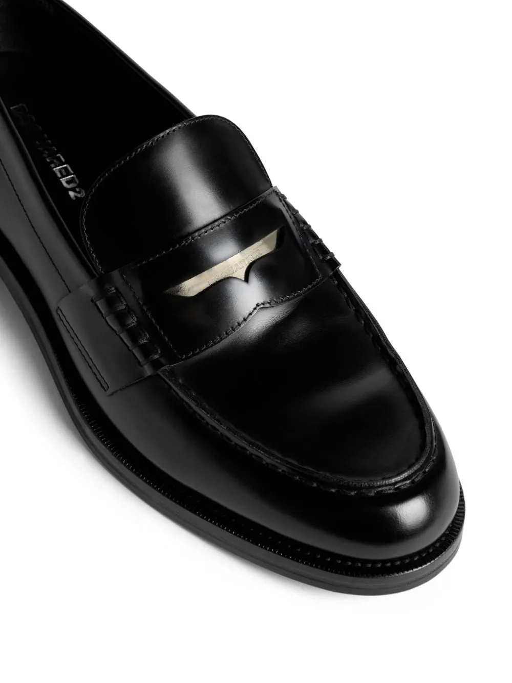 LOAFERS ABRASIVATO TARGHETTA DSQUARED2