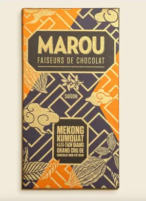 Marou Chocolate 68% Mekong Kumquat Tien Giang 80g Bar