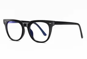 Matte Black - Unisex Blue Light Filtering Glasses (High-grade)